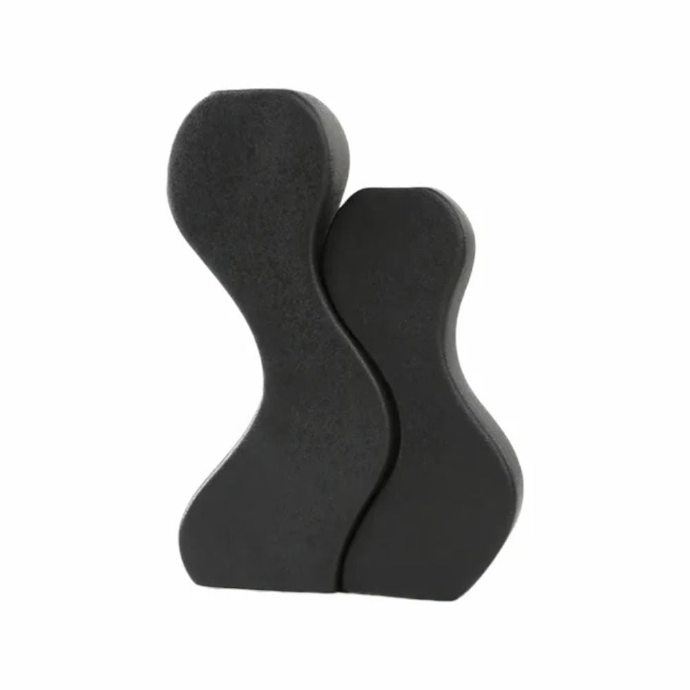 Unity Flow Ceramic Vase Set — size and scale reference