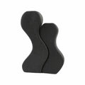 Unity Flow Ceramic Vase Set — size and scale reference