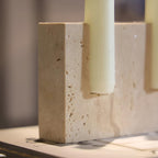 Timeless Glow Stone Candle Stand — product in use