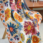 Floral Fiesta Bath Towel — product close-up