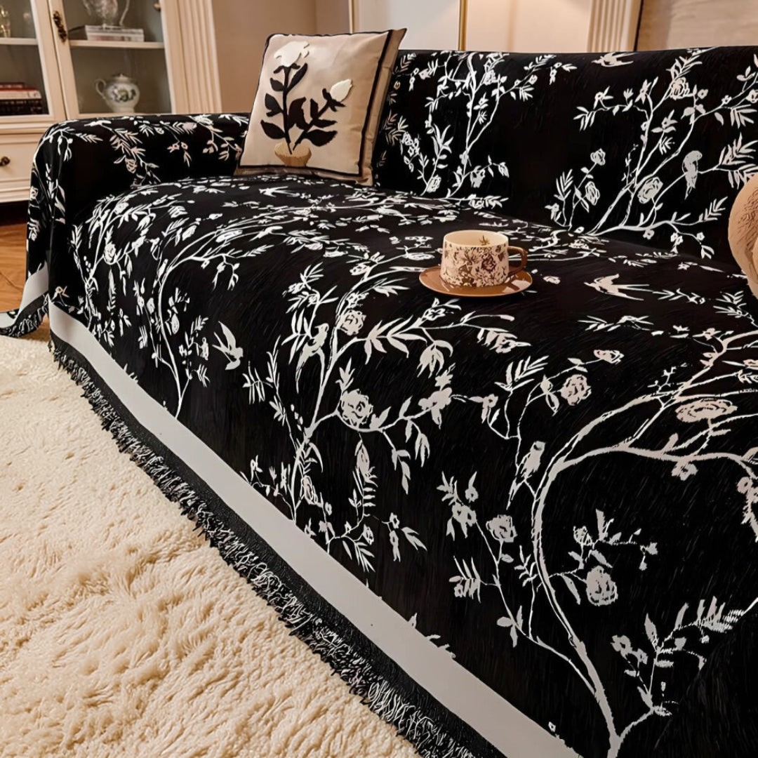Chenille Sofa Cover — view 5