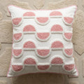 Tassel-Trimmed Boho Floral Cushions — size and scale reference