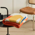 Tropical Breeze Knit Blanket — product detail view