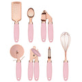 7-Piece Rose Gold Cooking Set — product feature detail