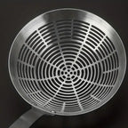 Stainless Steel Wooden Strainer Ladle — product close-up