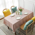 Blossom Weave Elegance Tablecloth — additional view