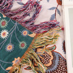 Liora Vintage Reversible Soft Blanket — product in use