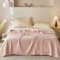 Celeste Cotton Comfort Blanket — size and scale reference