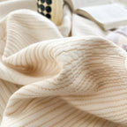 Floral Pattern Cotton Coverlet — product close-up