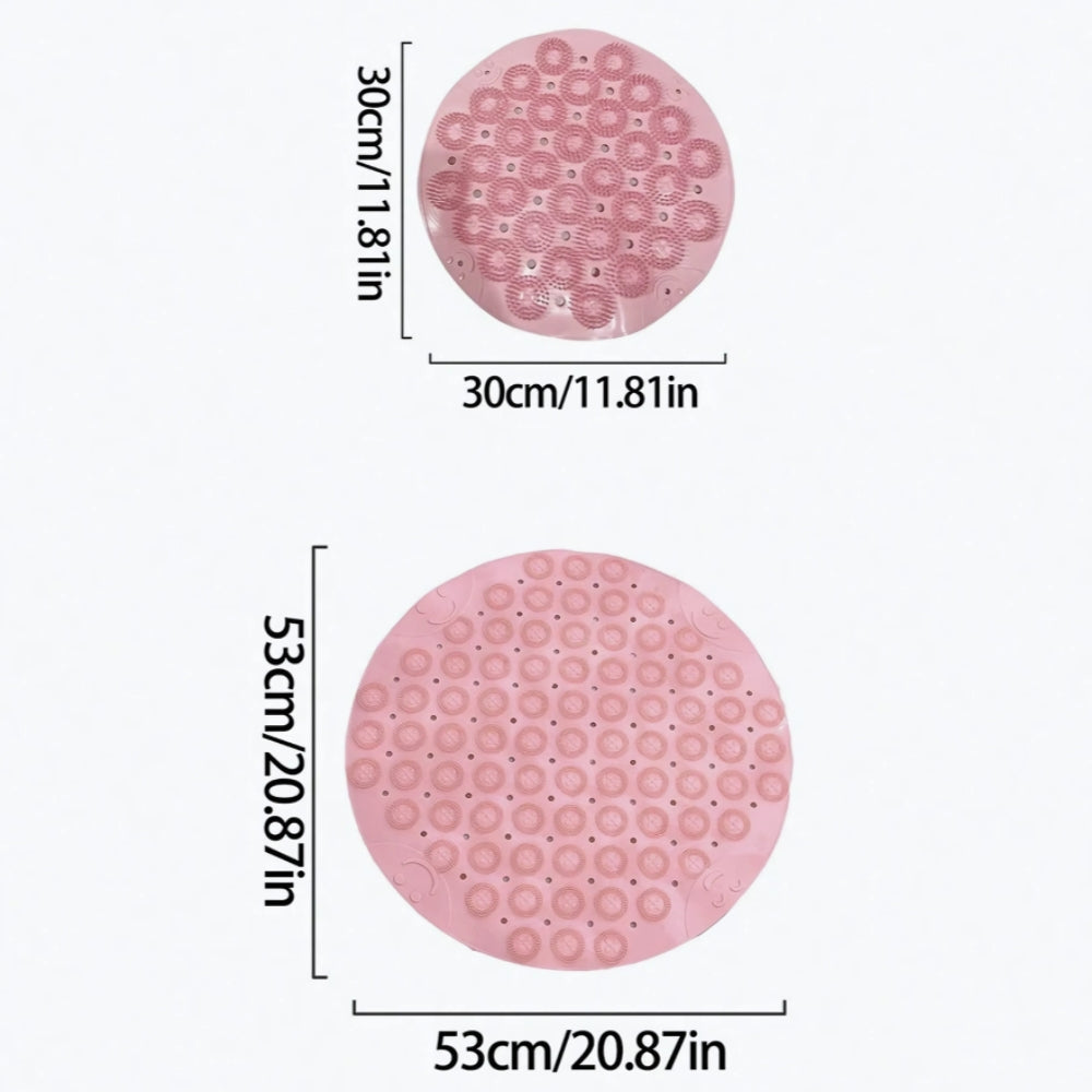 Safe Shower Round Non-Slip Mat — product detail view