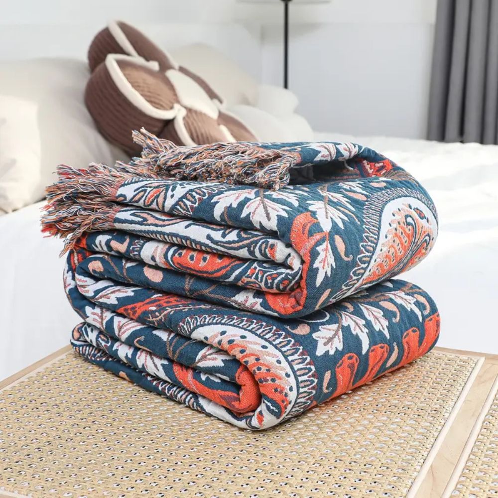 Soft Wander Tusk Cotton Blanket — main product photo