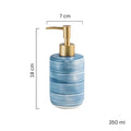 Marble Ceramic Soap Dispenser — alternate angle view