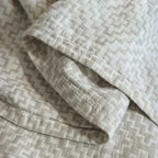 Cosy Maze Pure Cotton Blanket — product detail view