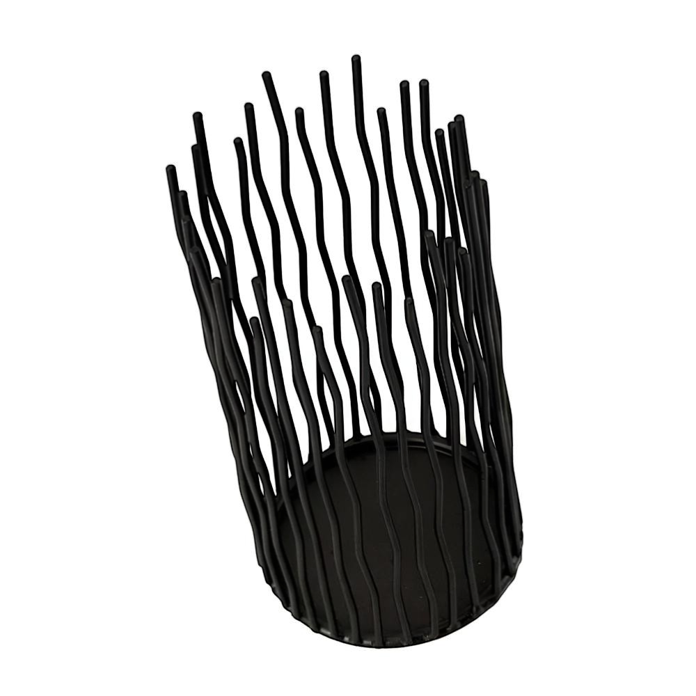 Black Iron Candle Holder — view 5