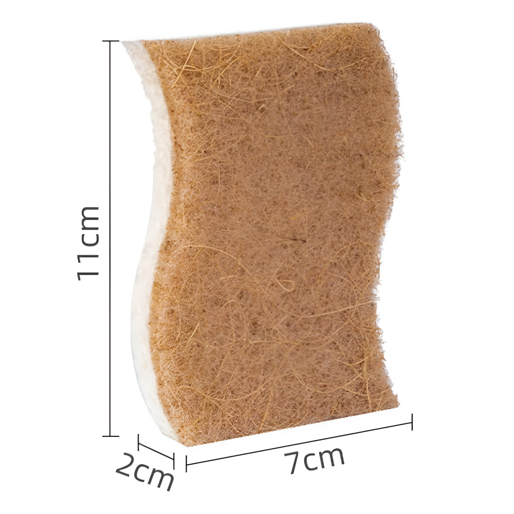 Coconut Fibre Natural Dish Sponge — product close-up