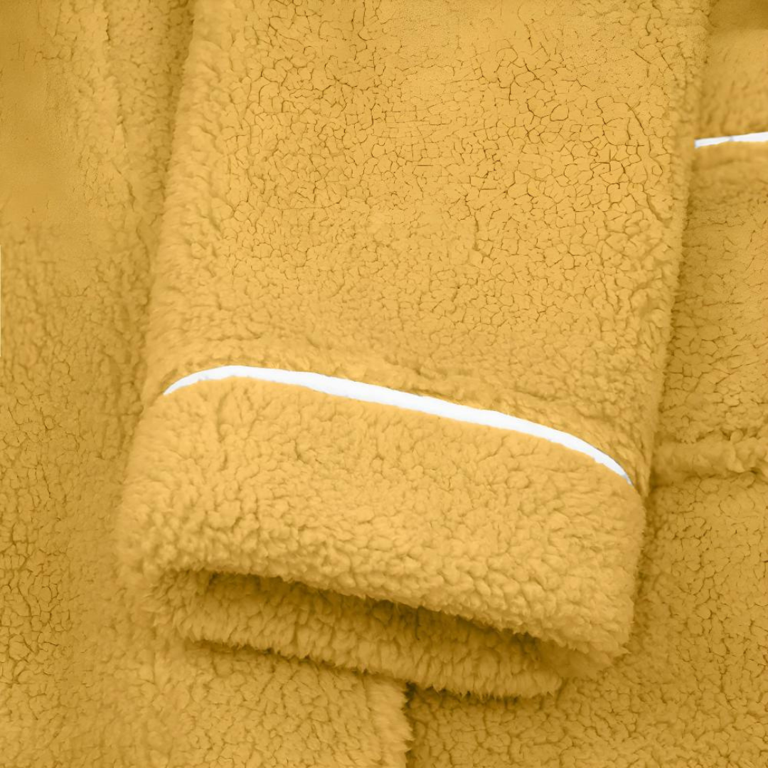 Sherpa Comfort Bathrobe — product close-up