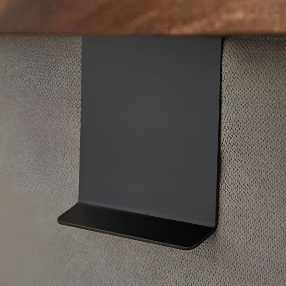 Sofa Armrest Walnut Tray — product detail view