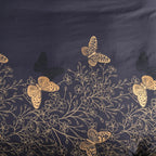 Valora Midnight Butterfly Quilt Cover | 3pcs Set — product feature detail