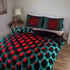 Cosmic Vortex | 3pcs Quilt Cover Set — lifestyle shot