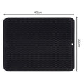Quick Flow Silicone Kitchen Mat — alternate angle view