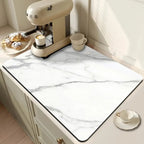 Marble Print Dish Drying Mat — main product photo