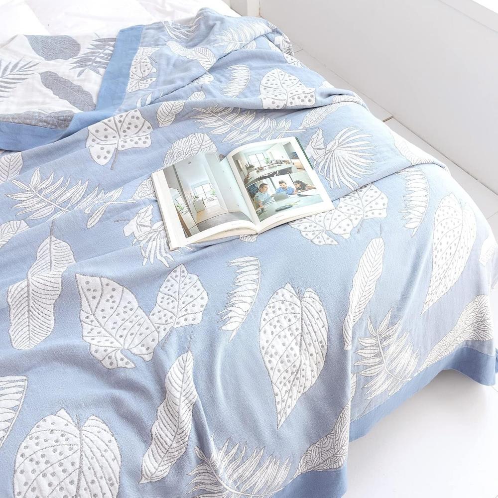 Leafy Whisper Summer Blanket — product feature detail
