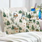 Winter Christmas Cushion Cover — product detail view