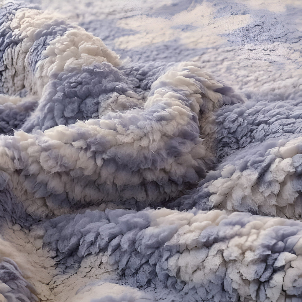 Lavender Bloom Cosy Blanket — product in use
