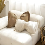 Bowknot Decorative Cushion Pillow — product detail view