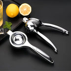 Stainless Lemon Squeezer — product in use