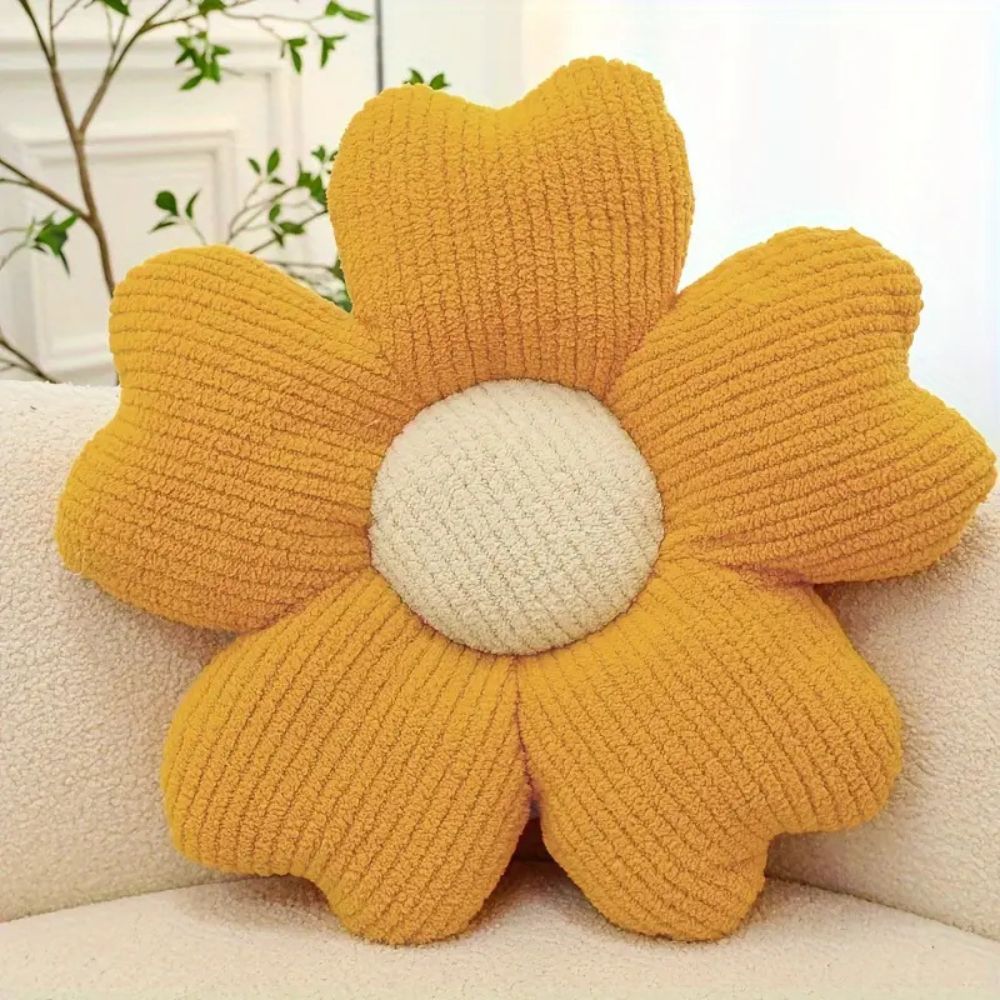 Flourish Flower Shaped Cushion — lifestyle shot