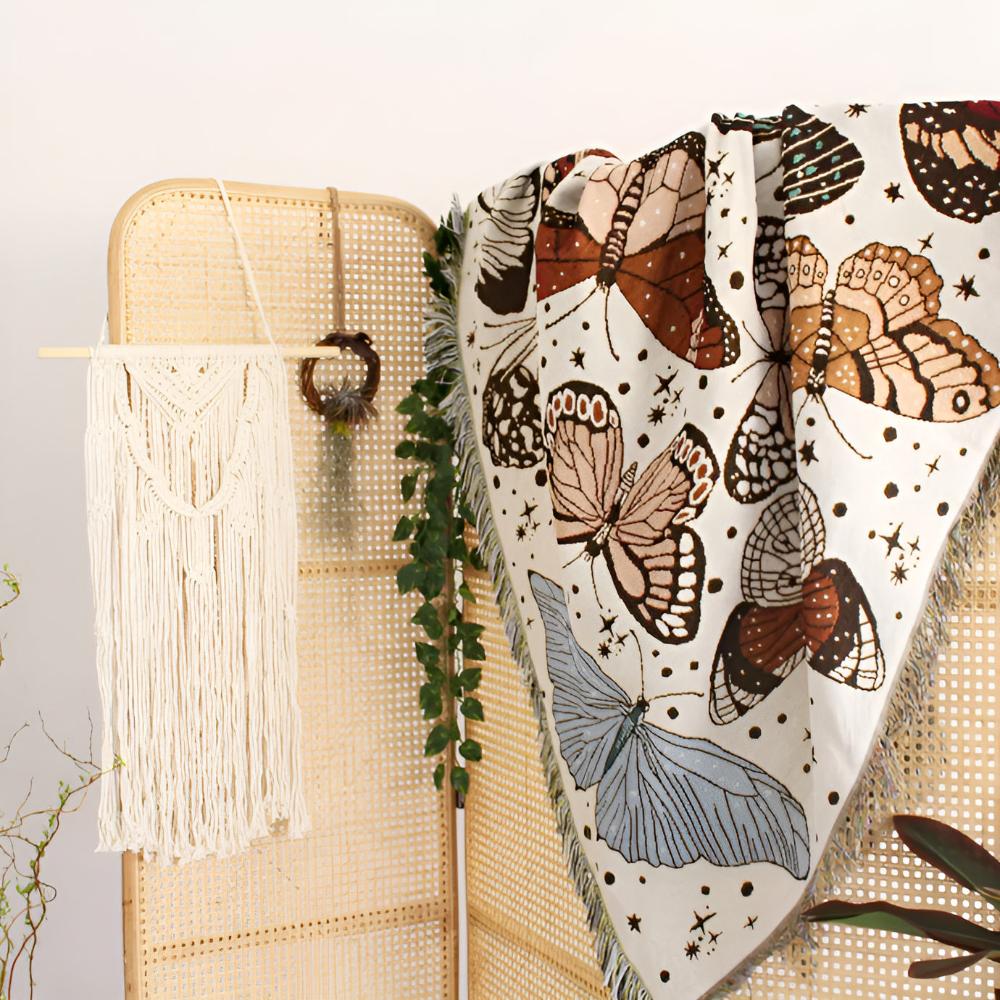 Butterfly Garden Blanket — additional view