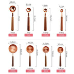 Gleam Copper Measuring Set — product close-up