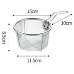 Strain Well All-Purpose Mesh Colander — alternate angle view