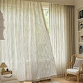Soft Flow Vertical Stripe Curtain — alternate angle view