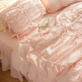 Princess Amara Ruffled Lace Bedding | 4pcs Set — additional view