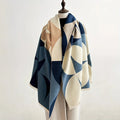 Veilura Poncho Reversible Scarfs — material texture close-up