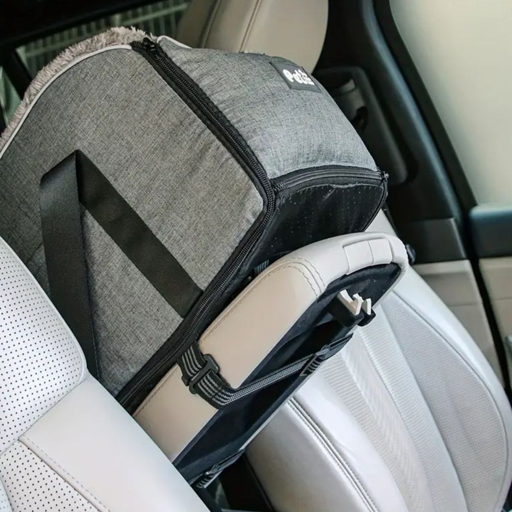 Cloud Paws Travel Booster Seat — lifestyle shot