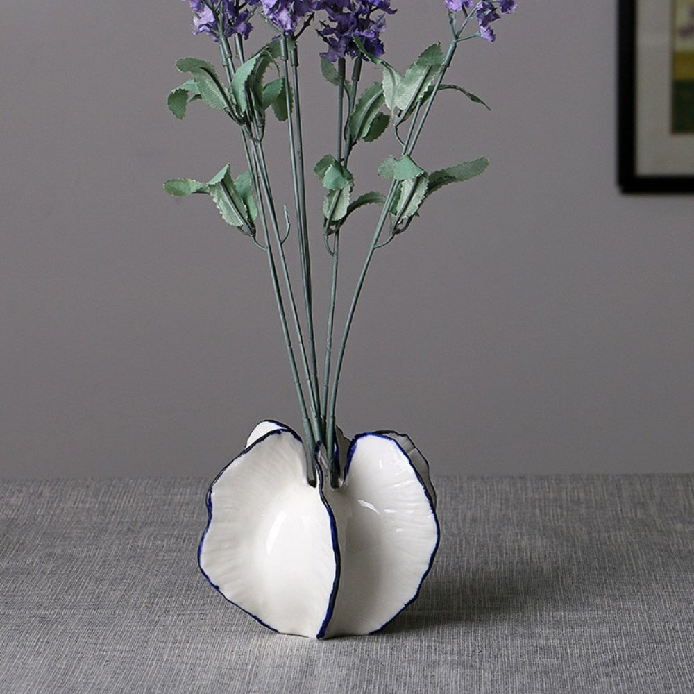 Star Fruit Inspired Ceramic Vase — product in use