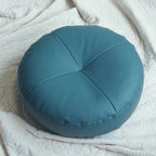 Nappa Leather Japanese Style Cushion — alternate angle view