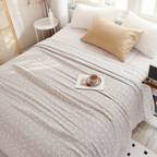 Ultimate Comfort Leaf Gauze Blanket — product detail view