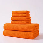 Cascade Supreme Cotton Towels | 6pcs Set — alternate angle view