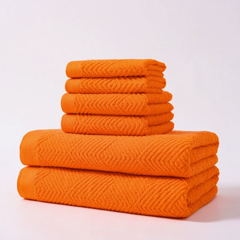 Cascade Supreme Cotton Towels | 6pcs Set — alternate angle view