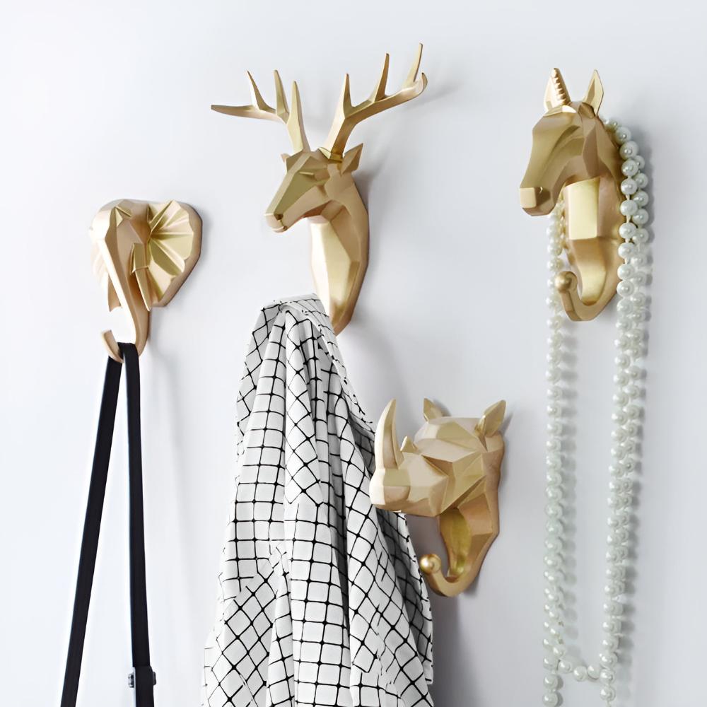Animal Head Wall-Mounted Key Holder — product close-up