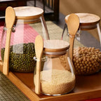 Nature's Pantry Glass Jar — product detail view