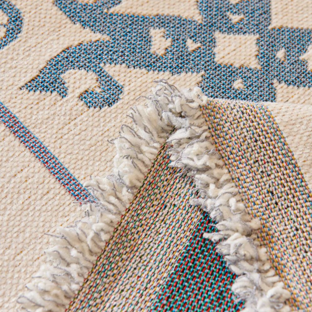 Vintage Mosaic Sofa Cover — product close-up