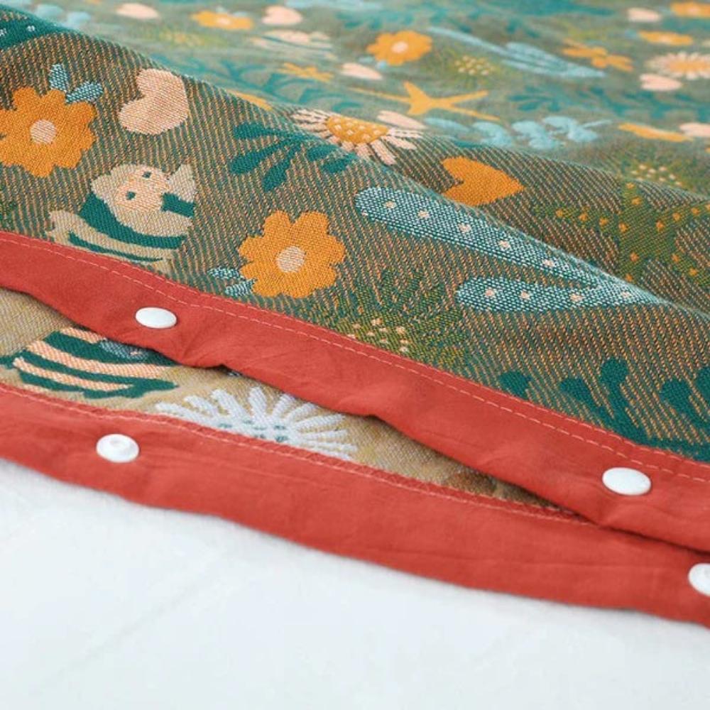 Ultra Soft Coral Pattern Pillowcases — product in use