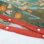 Ultra Soft Coral Pattern Pillowcases — product in use