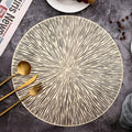 Firework Metallic Table Mat — lifestyle shot