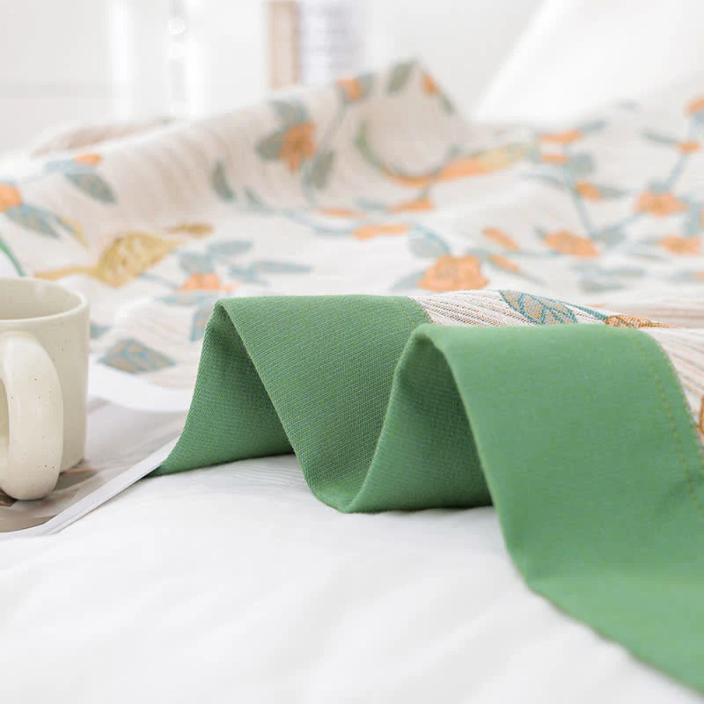 Avain Blooming Floral Blanket — alternate angle view